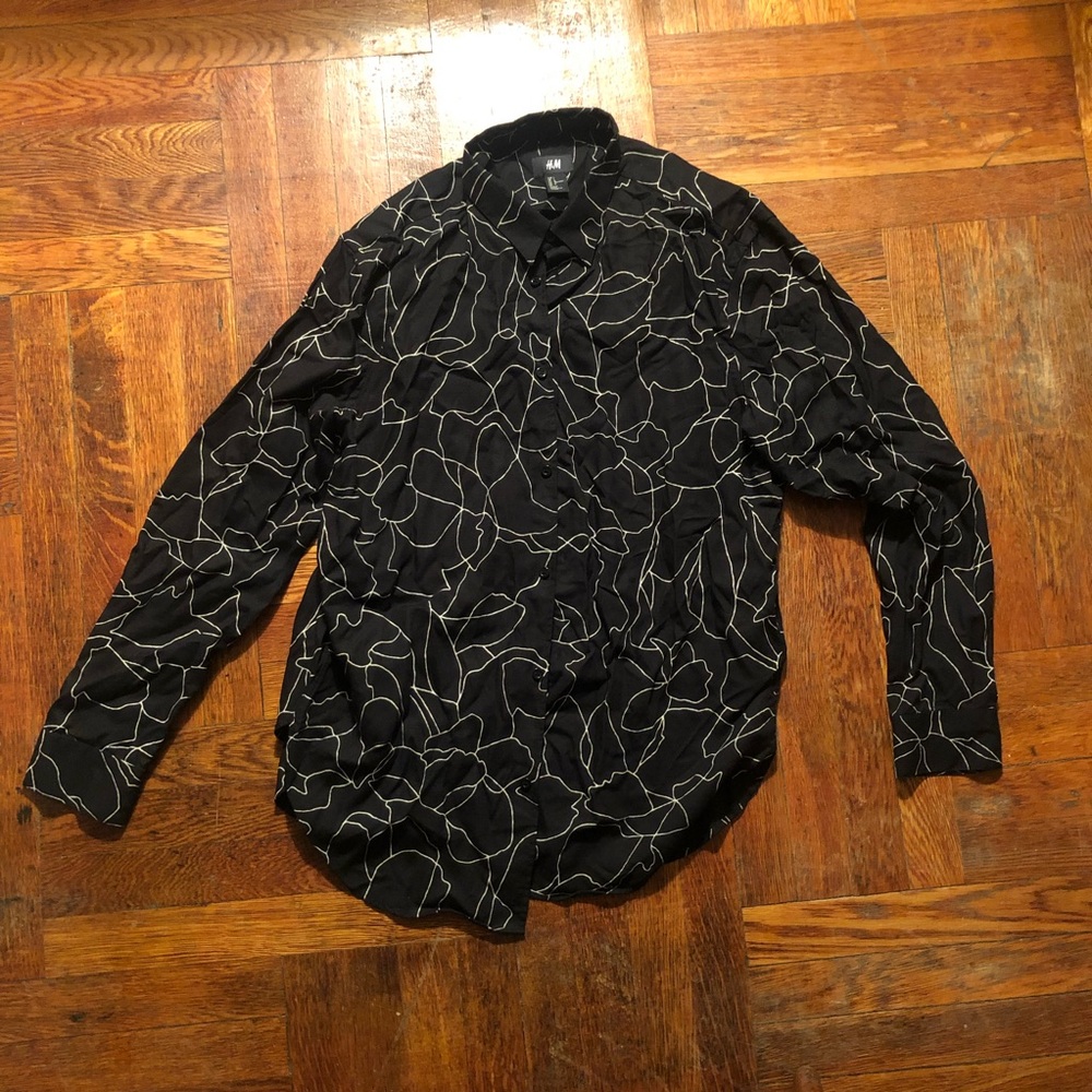 H&M Men’s Floral Dress Shirt